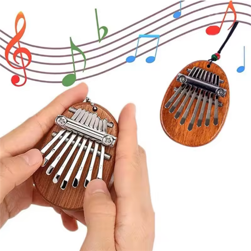 8 Key Mini Wooden Kalimba 2