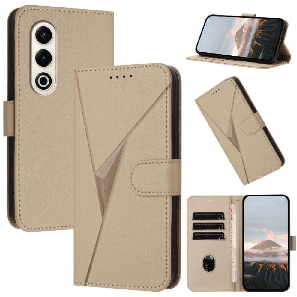 (Gold) Flip Case For Itel S25 Premium Pu Leather With Card Slots Flip Protective Mobile Phone Anti-Fall With Kickstand Function Gold 764544183666