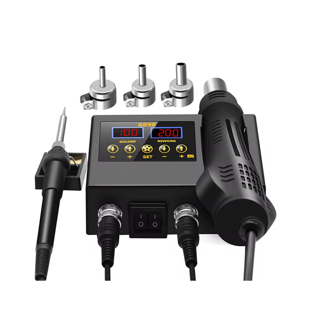 8898 Smd Rework Soldering Station 2 In 1 Hot Air 91846464