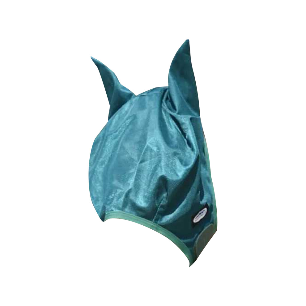 (Pony, Dragonfly Blue/Bottle Green) Weatherbeeta Green-Tec Mesh Airflow Horse Fly Mask
