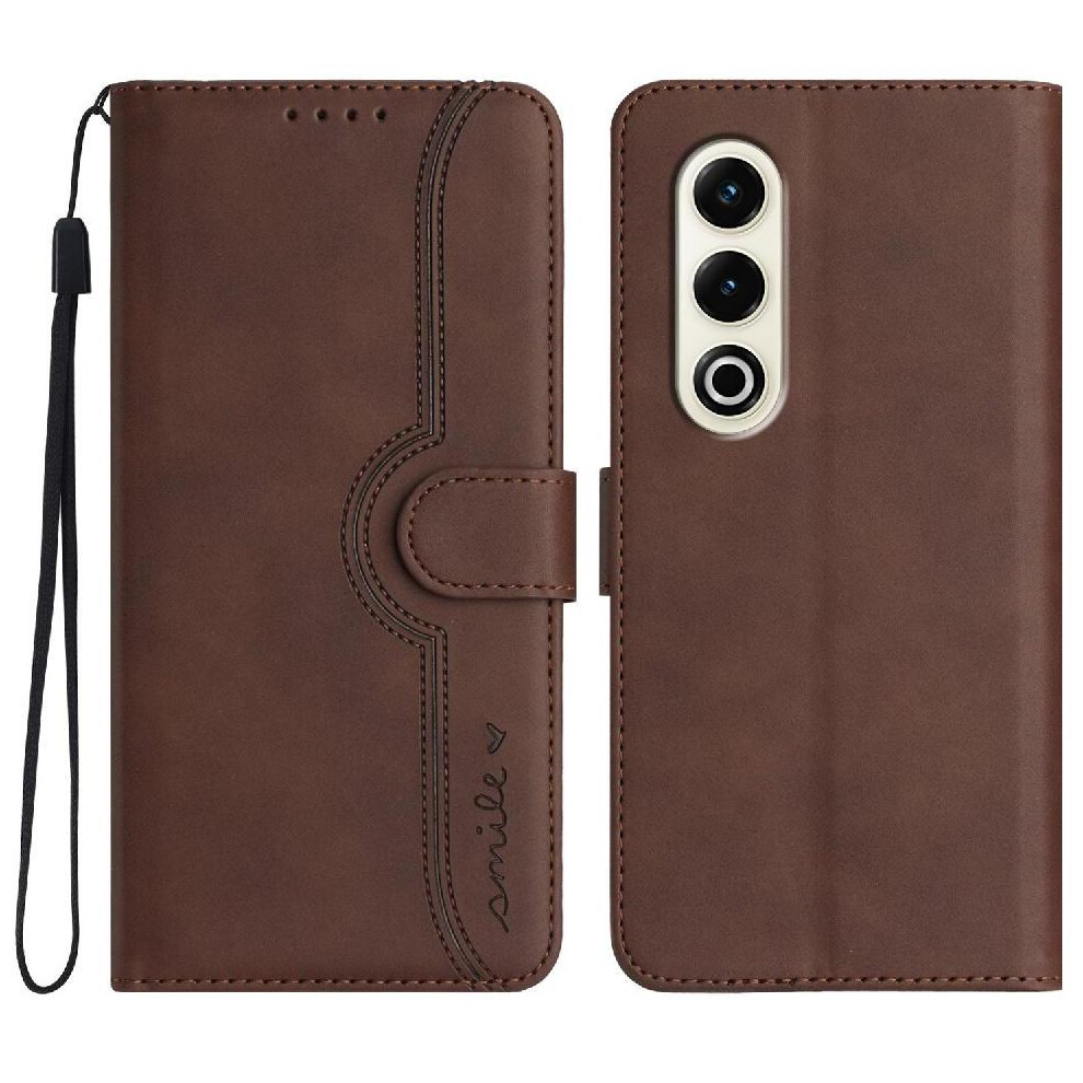 (Brown) Compatible With Itel S25 Wallet Premium Pu Built-In Magnet Cover Brown 764544186889