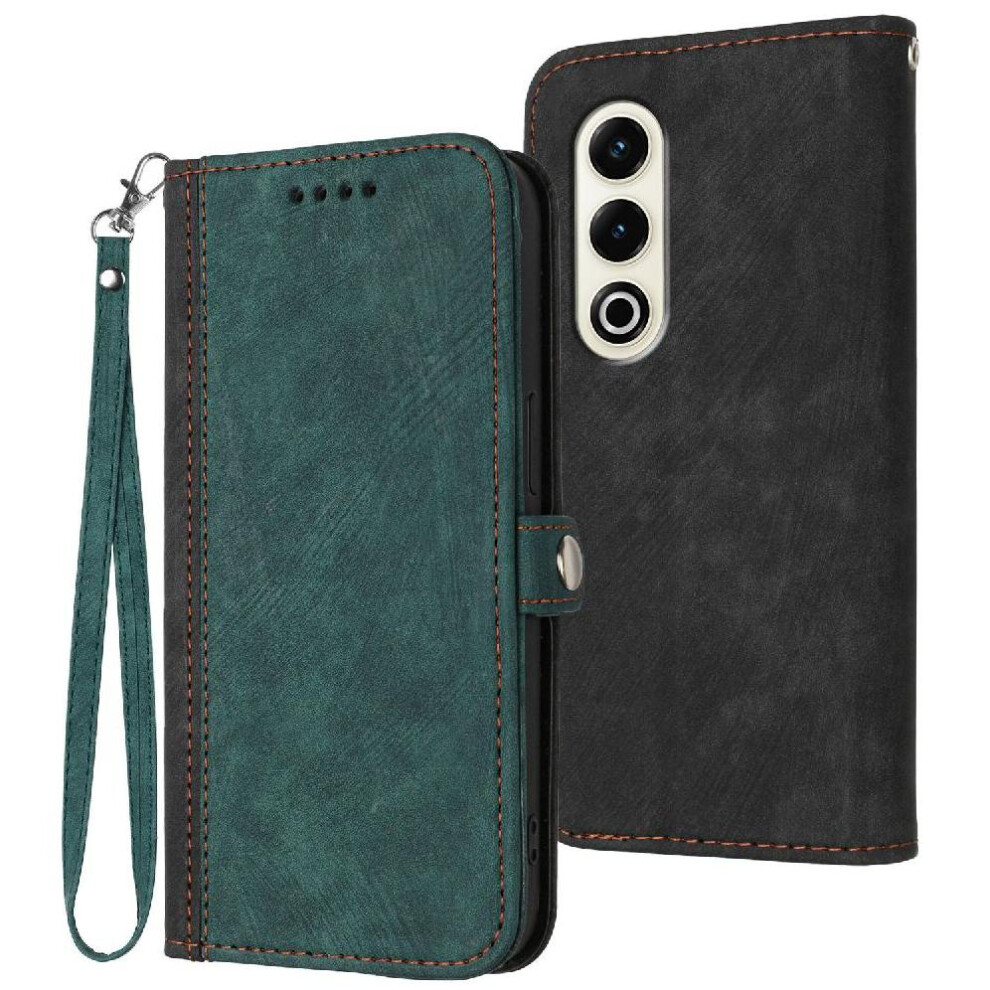 (Green) Case For Itel S25 Pu Leather Magnetic Closure With Card Slot Stand Flip Folio Book Kickstand Protective Wallet Green 764544187046