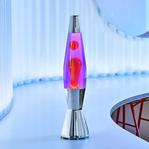 MATHMOS Lava Lamp Violet Red - The Original Astro Baby 2