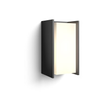 Philips Hue Turaco White LED Smart Outdoor Wall Light, Works with Alexa, Google Assistant and Apple HomeKit
