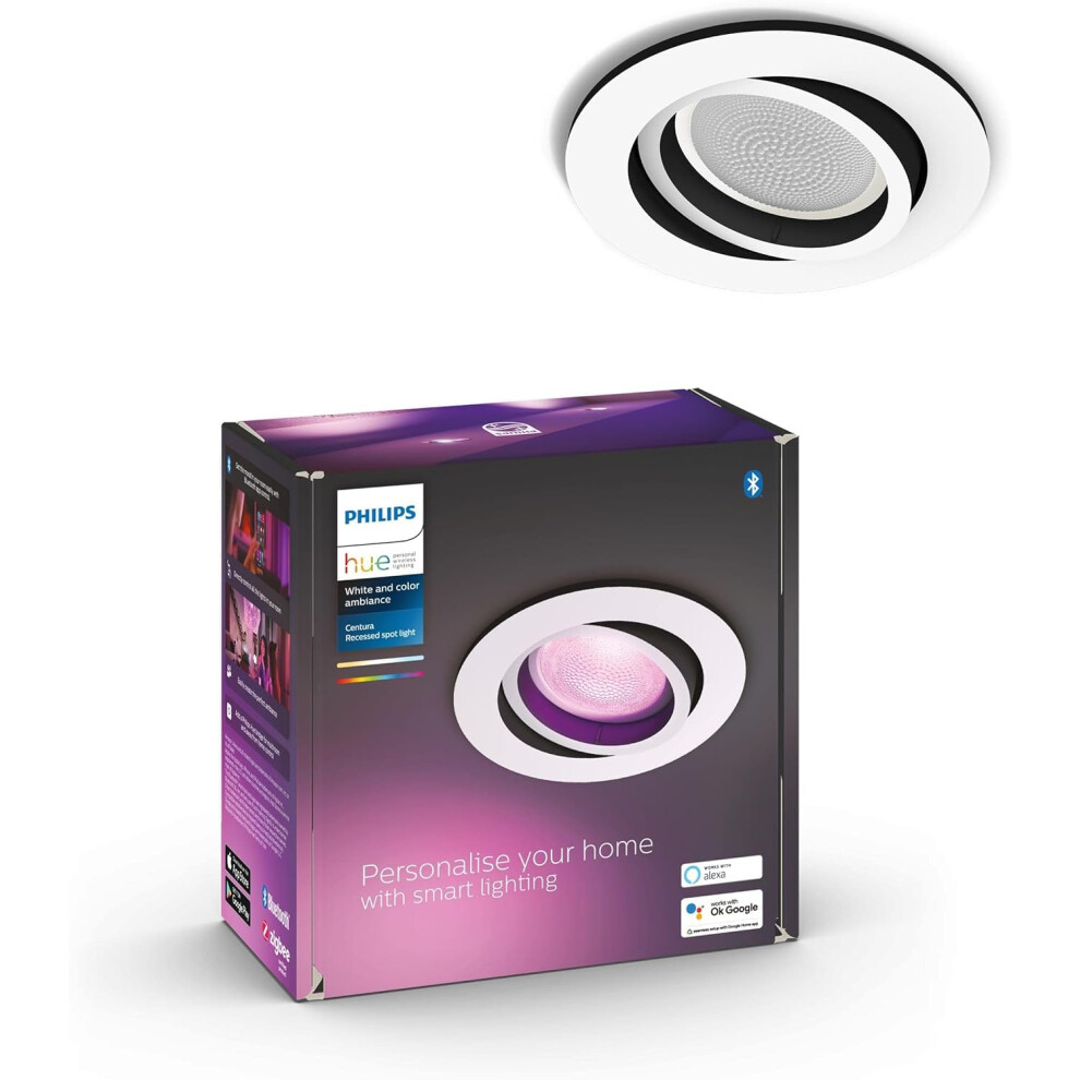 Philips Hue Ceiling Light, White, 1 Count (Pack of 1)