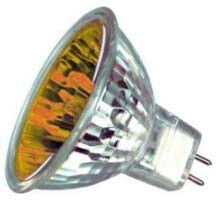 Dimplex OPTIMYST Amber 50W 12V MR16 LAMP OPTIMYST Fires. Pack of 4 Lamps