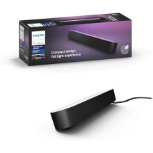 Philips Hue Play White and Colour Ambiance Smart Light Bar Single Pack Base Unit, Entertainment Lighting for TV and Gaming (Works with Alexa, Google