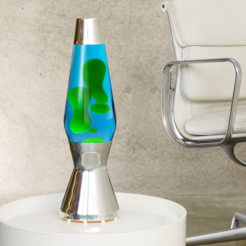 MATHMOS Astro Lava Lamp The Original - Blue/Green 2