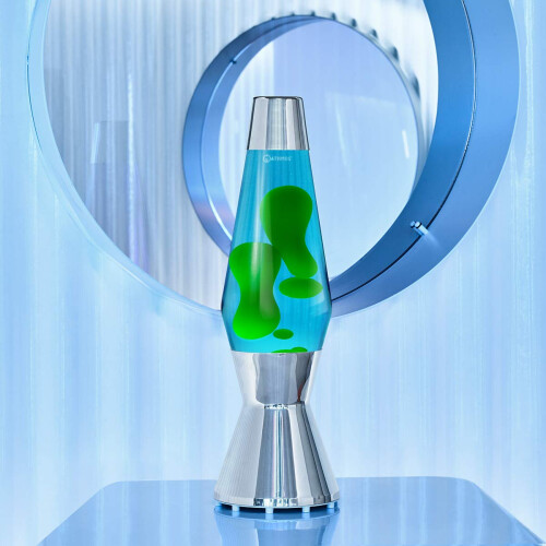 MATHMOS Astro Lava Lamp The Original - Blue/Green 1