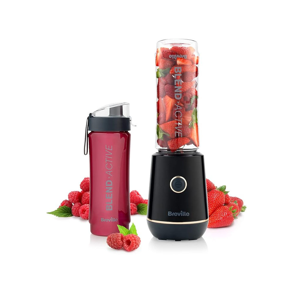 Breville Blend Active Personal Blender & Smoothie Maker | 350W | 1 Portable Blend Active Bottle (600ml) | Leak Proof Li