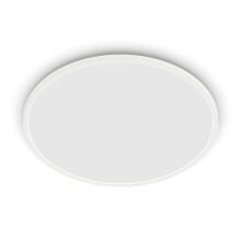 Philips LED Superslim Outdoor Ceiling Light 15W [Cool White - White] Water Resistant IP54, for Garden, Patio and Terrace Lighting.