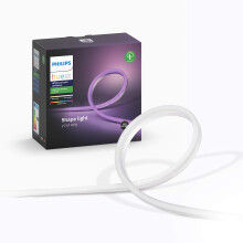Philips Hue White and Colour Ambiance Outdoor Lightstrip [2M] Smart LED Lightstrip, Requires a Hue Bridge (Sold Separately), Works with Alexa, Google