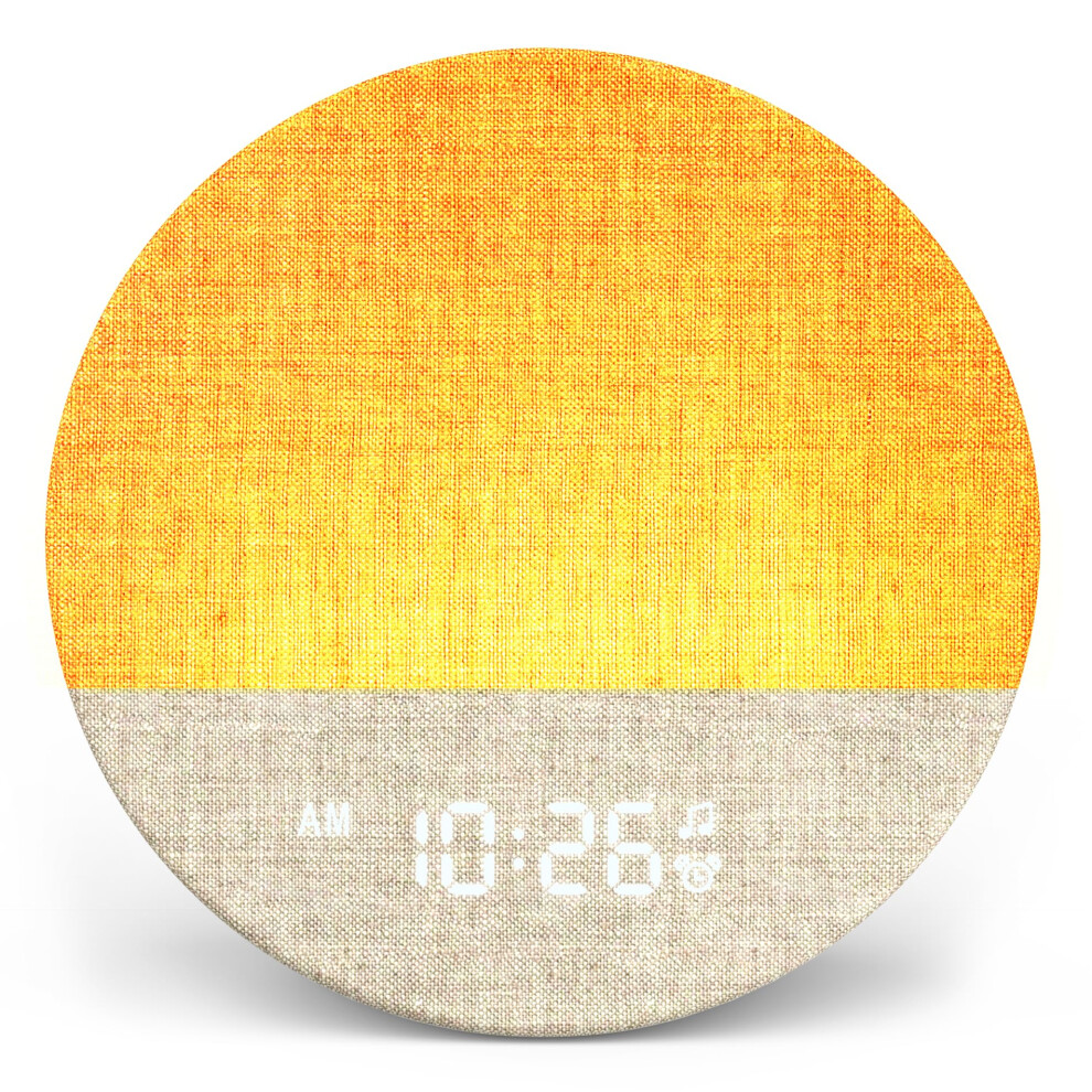 Dreamegg Sunrise 1 - Sunrise Alarm Clock, White Noise Machine With 29 Sounds, Wake Up Light Alarm Clock With 5 Wake Up Sounds, 9 Dimmable Night