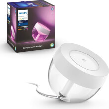 Philips Hue Iris White and Colour Ambiance Table Lamp Smart Lighting. [White] with Bluetooth. Works with Alexa, Google Assistant and Apple HomeKit, 1