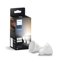 Philips Hue GU10 ? Smart Spotlight ? (2-Pack) White Ambiance