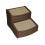 Pet Gear Easy Steps II Extra Wide, Small, Chocolate Brown 1