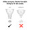 Philips Philips Hue GU10 ? Smart Spotlight ? (3-Pack) White Ambiance 5