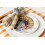 Mud Pie Harvest Check Napkin Set  Tan  18"""" x 18"""" 5