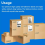 1000 Direct Thermal Labels 76x51mm 25mm Core for Zebra 7