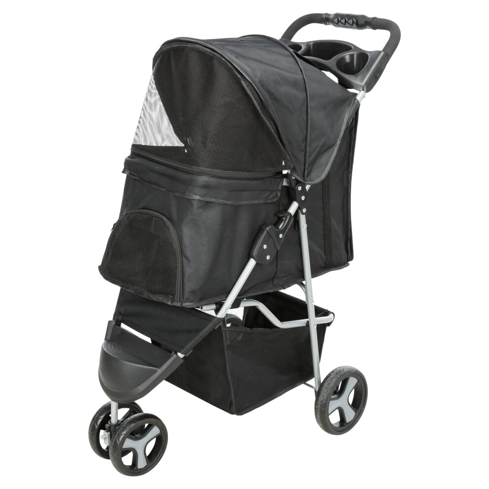 Trixie 28958 - Pushchair, Dimensions: 47 X 100 X 80 Cm, Black