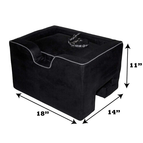 Pet Gear Booster Car Seat, Medium, Black 2