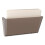 Deflect-O Docupocket Single Pocket Wall File  Letter  Smoke (DEF63202) 1