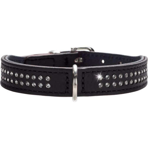 Hunter Hunter Dog Collar Nappa Leather Diamond Petit