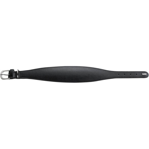 Hunter HUNTER Super Soft Leather Greyhound Collar, Padded 42 (S), Black 1