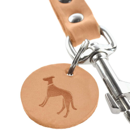 Hunter HUNTER Training leash, 16/200 Soft genuine cow leather, black 2