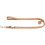 Hunter HUNTER Training leash, 20/200 Soft genuine cow leather, tan 1