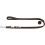 Hunter HUNTER Training leash, 20/200 Soft genuine cow leather, dark brown 1