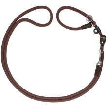 Hunter Freestyle Retriever Leash, 10 mm Diameter x 260 cm Length, Brown