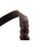 Hunter HUNTER Sansibar SOLID Adjustable Leather Dog Lead Braided Durable Elegant 2 x 200 cm Dark Brown 3