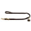 Hunter HUNTER Sansibar SOLID Adjustable Leather Braided Dog Lead Durable Elegant 1.5 x 200 cm Dark Brown 1