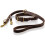 Hunter HUNTER SANSIBAR SOLID Leather Dog Collar Heavy Duty Grip Braided 50 (S-M) Dark Brown 5