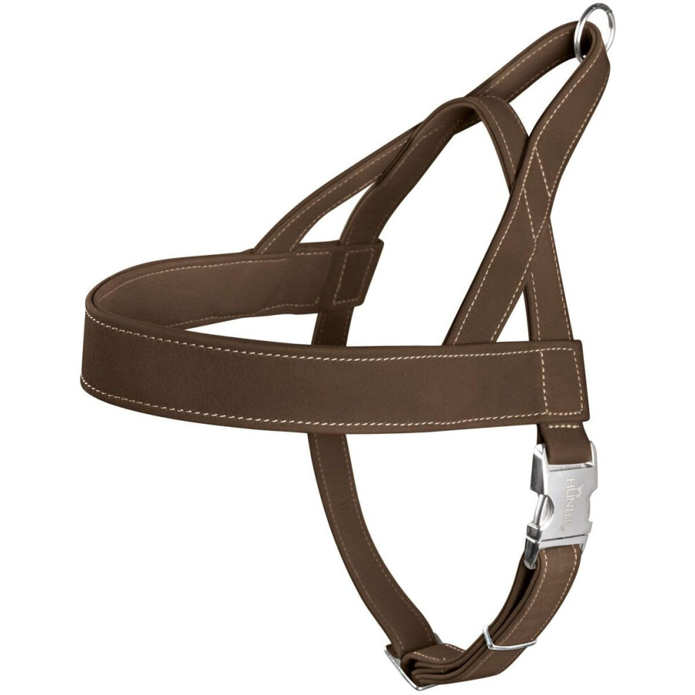 Hunter Norwegian Harness For Dogs Hunting, 60 X 77-110 Cm, Brown