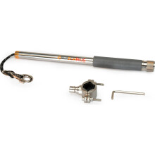 dobar? 62000 Walky Dog Plus Dog Bicycle Lead, Stainless Steel Spacer, Bicycle Holder with Triple Rear Damper, Traction Lead with Quicklock and Spacer,
