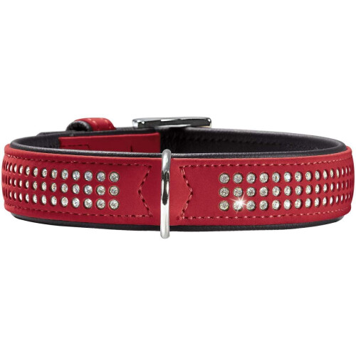 Hunter Hunter Softie Deluxe Collar, 50, Red