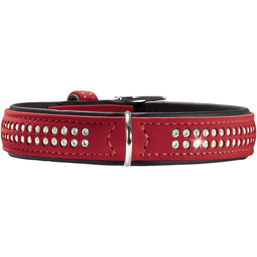 Hunter Hunter Softie Deluxe Collar, 40, Red