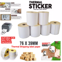 1000 Royal Mail Compatible 4X6" 100x150MM Direct Thermal Labels Zebra Printers