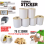 1000 Direct Thermal Labels 76x39mm 25mm Core for Zebra 2