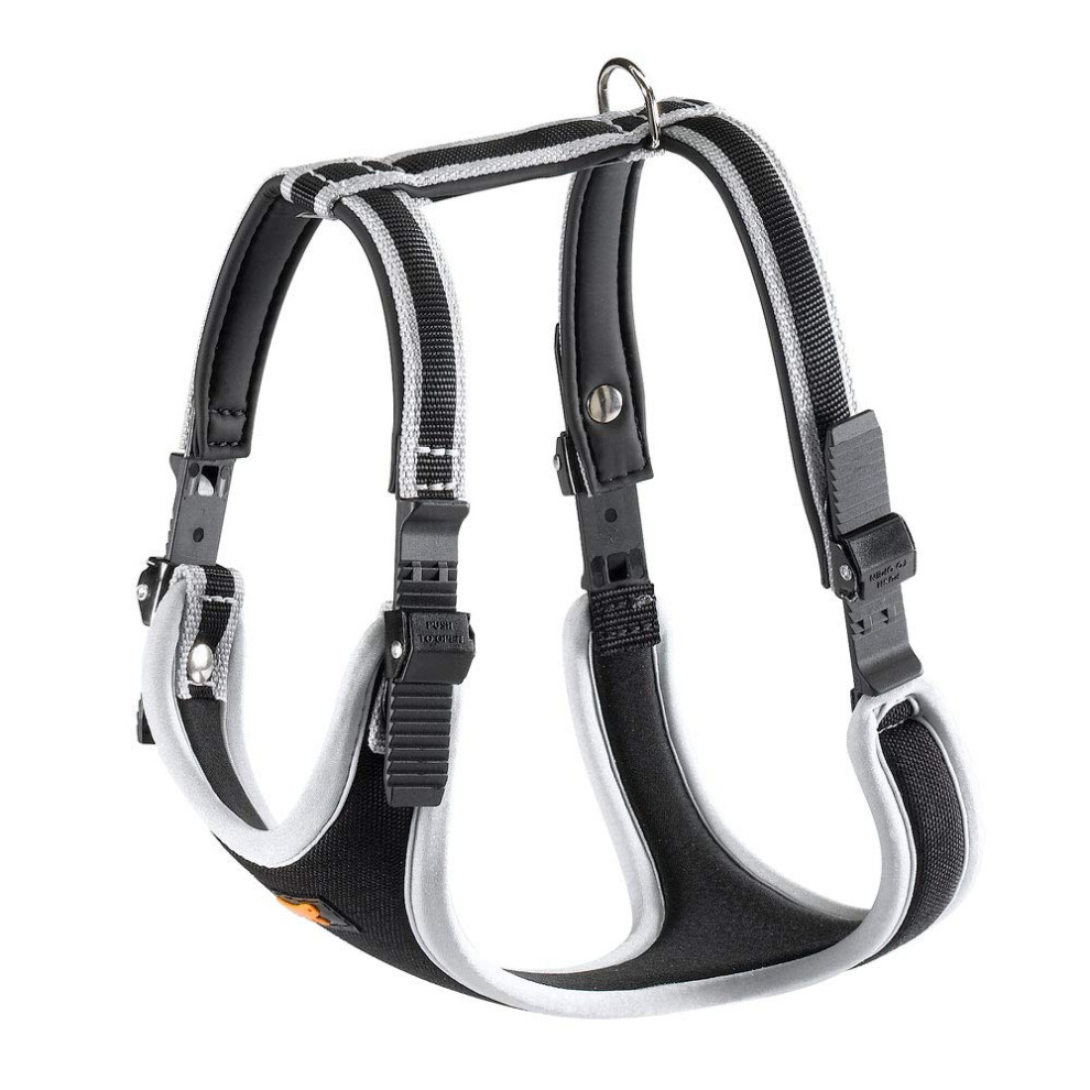 Ferplast Large Size Dog Harness ERGOCOMFORT EXTRA LARGE, Adjustable Dog Harness, Comfortable, Padded, Double Micro-adjustment Closure, Quick Release,