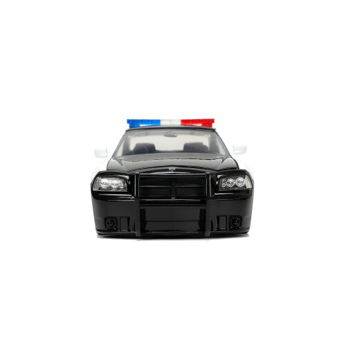 Jada Jada 33665BK Collectible Miniature Car, Black/White 2