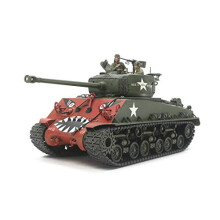 TAMIYA 300035359 Medium Tank Military 1:35 US M4A3E8 Sherman Easy Eight Korean, Multicoloured
