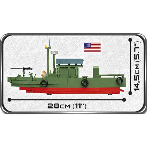 COBI Patrol Boat, River MK II, Green 2
