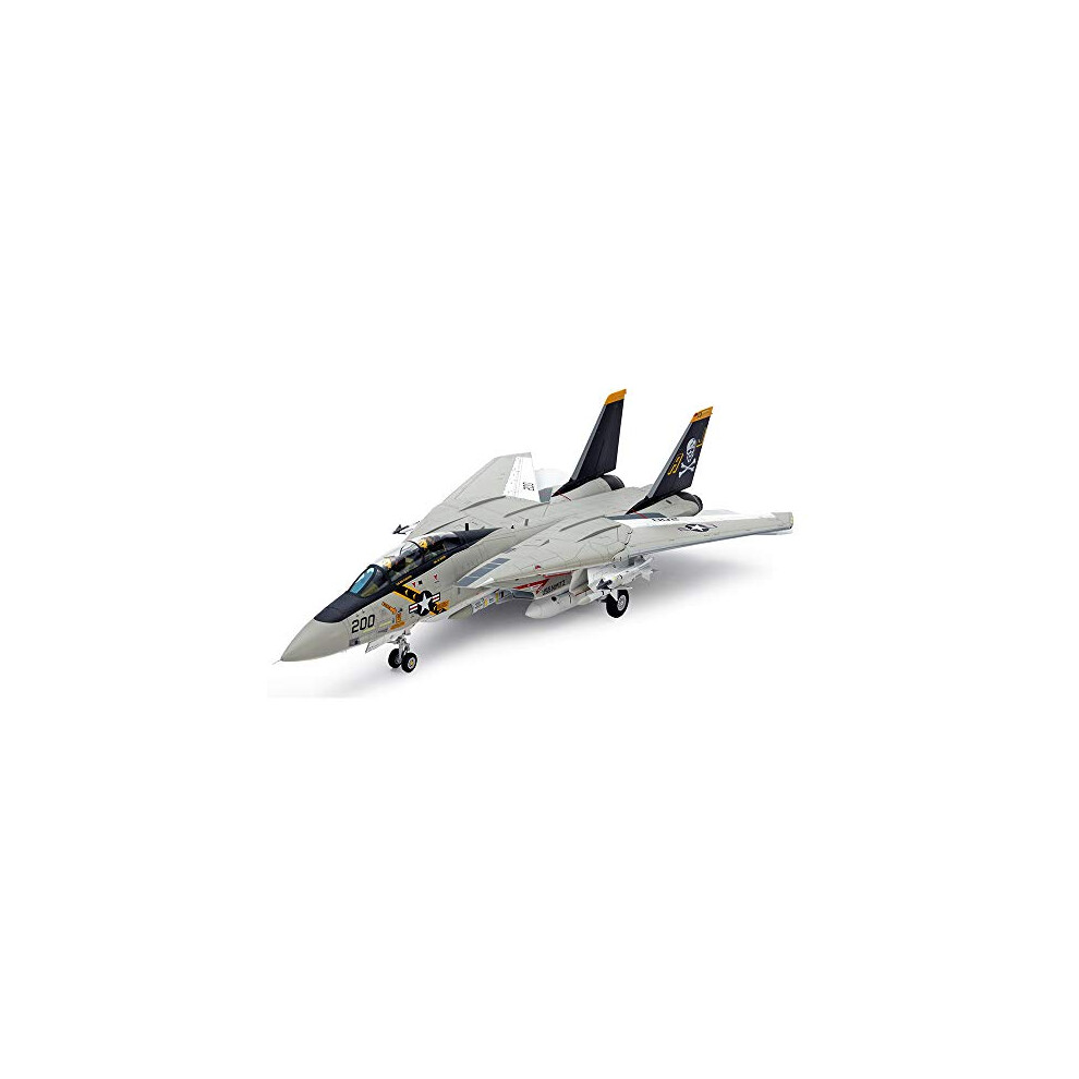 Tamiya Tam61114 1/48 Grumman F-14A Tomcat Plastic Model Airplane Kit, Navy