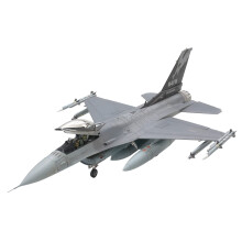 TAMIYA TMYTAM61101 Lockheed F-16C Falcon (-) (-) Model KIT, Black