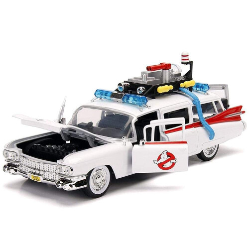 Jada Jada JA99731 Ghostbusters Hollywood Rides 1:24 ECTO-1, Multi-Colored, One Size