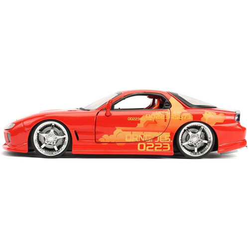 Jada Jada 30747 1:24 1993 Mazda RX-7-Orange 2