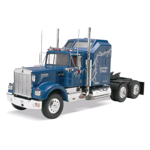 Revell Revell Monogram 1:25 Scale Kenworth W900 Car, Black